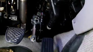 Symptoms and how to replace fly by wire gas pedal (subaru)