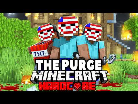 Sword4000 - 100 Players Simulate THE PURGE in Minecraft...