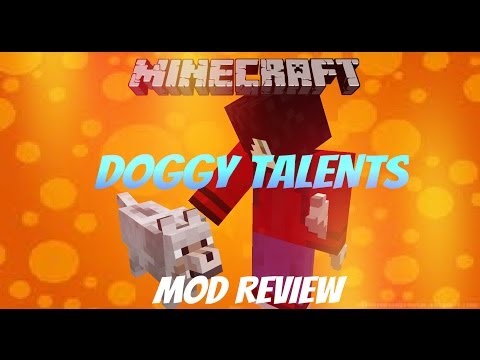 halohunter7676 - [1.7.2] Doggy Talents Mod Review - Minecraft