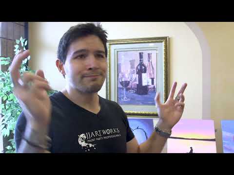 Paint Party Tutorial - How To Introduce Yourself at a Paint Party
