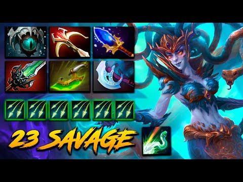 T1.23savage Medusa Destroyer - Dota 2 Pro Gameplay [Watch & Learn]