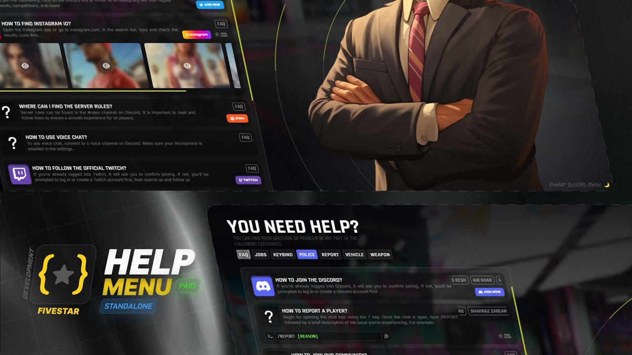 FiveStar-HelpMenu [STANDALONE] thumbnail 2