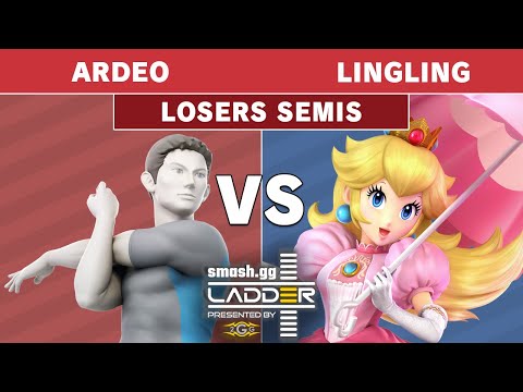 gg ladder Series Finale - Ardeo (Wii Fit Trainer) Vs. LingLing (Peach) - Losers Semis