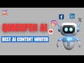 QuickPen AI - The Best AI Content Writer | QuickPen AI Demo