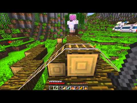 Minecraft Hunger Games #7: Team Rocket to the Future!