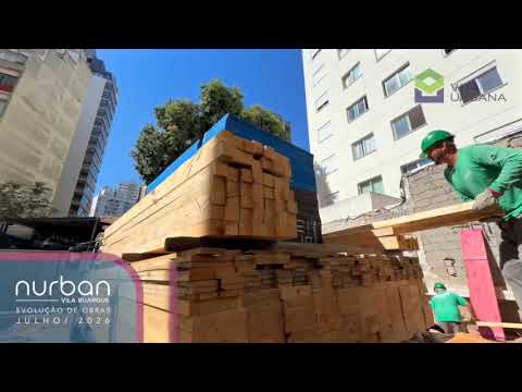 Nurban Vila Buarque - Acompanhamento de Obra: Julho de 2026