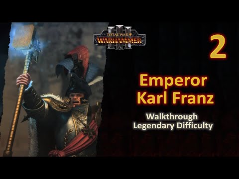 #2 Emperor Karl Franz - WAR vs Vampire Counts: The Barrow Legion - Legendary - No Commentary