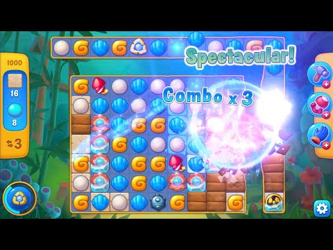 Fishdom | finally 1000 level | easy complete 2k21