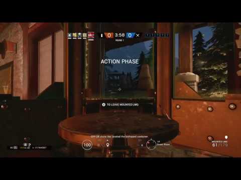 Tachanka Spawn Peek Ace!