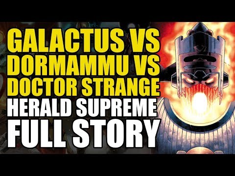 Galactus vs Dormammu vs Doctor Strange: Herald Supreme - Full Story | Comics Explained