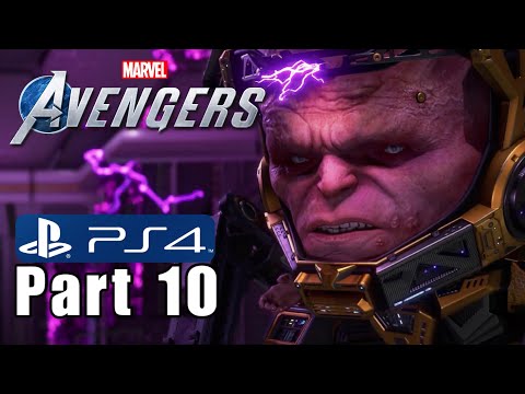 MARVEL'S AVENGERS Walkthrough Gameplay [PART 10] - No Commentary (PS4)