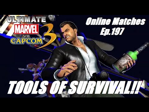 UMVC3 Online Matches Ep.197 - TOOLS OF SURVIVAL!!