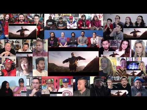 AVENGERS 4 ENDGAME Official Trailer Reaction Mashup|Super Version