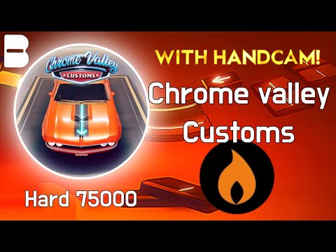 Beatstar Chrome valley customs theme HARD 75000 diamond perfect with handcam