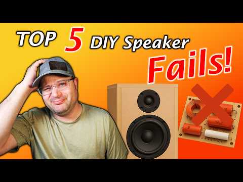 These DIY Speaker Mistakes RUIN Your Sound (Do You Know Them?)
