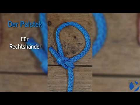 Der Palstek für Rechtshänder