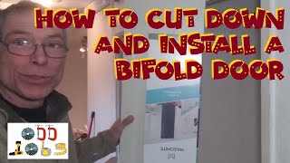 How to Cut down and Install a Bifold Door