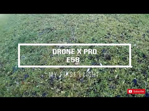 Drone X Pro E58 | Cheap drone | First try