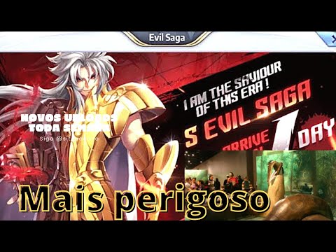 Combo Pandora Comandante com E.Saga está mais perigoso que a cobra Titanoboa. Saint Seiya Awakening