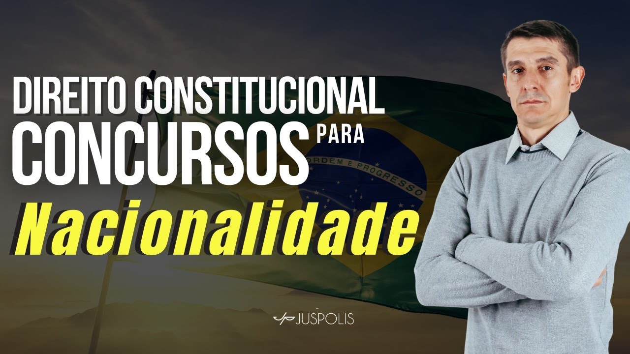 NACIONALIDADE - Artigo 12 CF/88 - Direito Constitucional para Concursos - Professor Franco