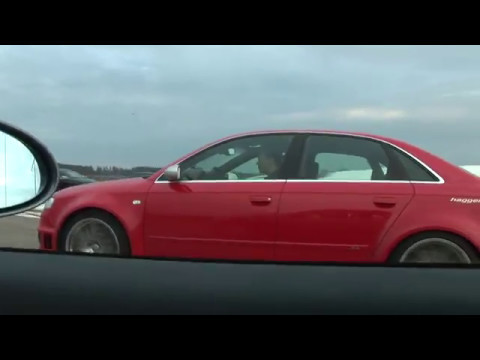 BMW M3 CSL vs Audi RS4 Sedan RERACE NO TURBO SHIT. Classic race from 2007.