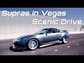 Supras In Vegas 2016 - Scenic Drive