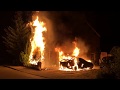 Auto uitgebrand bij vlammenzee in Dieren