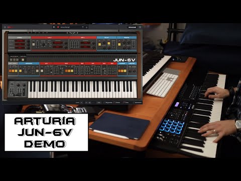 Arturia Jun-6V Demo | No Talking |