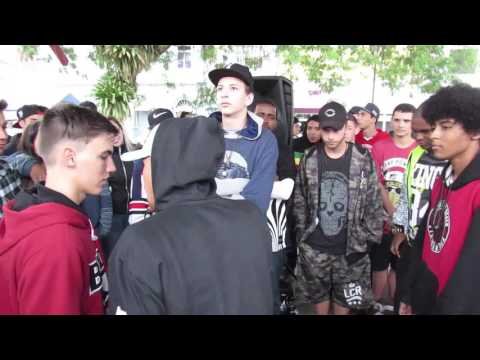 Michels e MTR vs Dree e Macaco - 1 fase - 5° Central das Rimas - Joinville - 2016