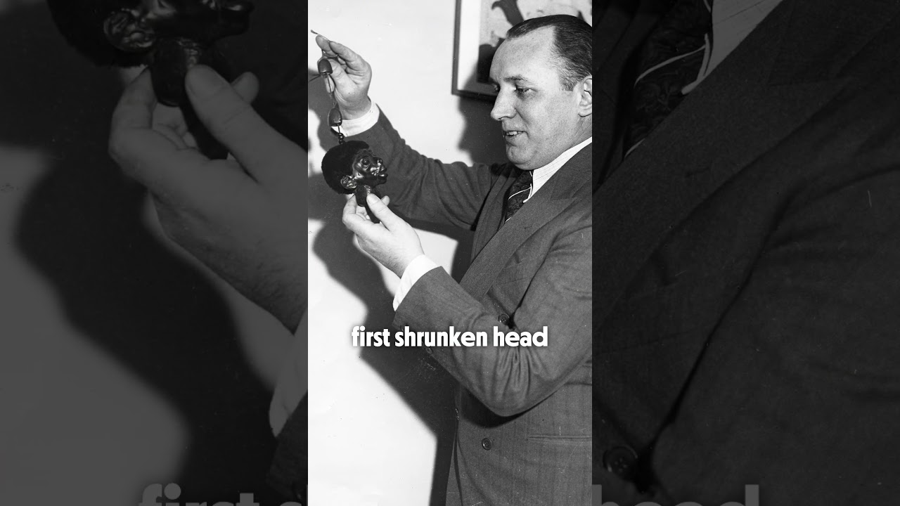 This is a genuine shrunken head.