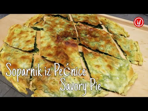 Kako Napraviti Soparnik iz Pećnice | Savory Pie with Swiss Chard