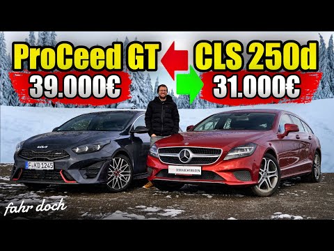 KIA ProCeed GT NEU gegen Mercedes CLS 250d GEBRAUCHT | Duell der Shooting Brakes | Fahr doch