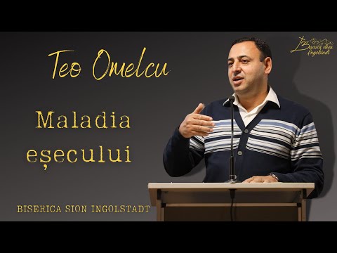 "Maladia eșecului" - Teo Omelcu