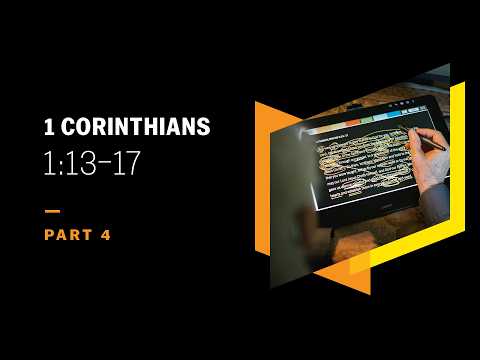 Does Divine Inspiration of Scripture Mean Divine Dictation? 1 Corinthians 1:13–17, Part 4