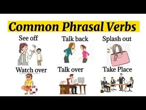 Common Phrasal Verbs || Listen and Practice #phrasalverbs