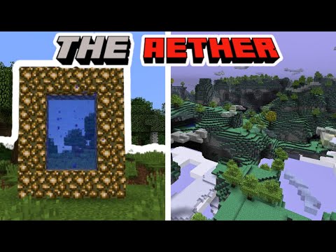 Exploring The Aether Dimension 😱 | EPIC Minecraft Adventure