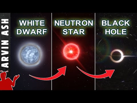 How Do Black Holes, Neutron Stars & White Dwarfs Form?