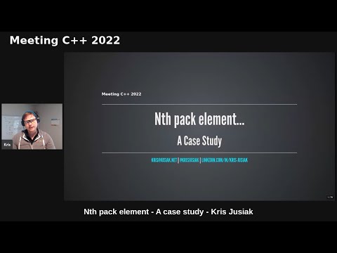 Nth pack element... - A case study - Kris Jusiak - Meeting C++ 2022