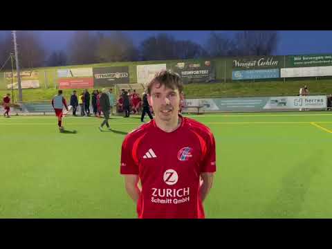 Julian Schmitz, Mittelfeldspieler des FSV Trier-Tarforst, nach dem 2:1 gegen die FVH Morbach