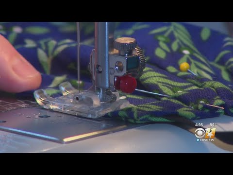 Volunteers In North Texas Sew Masks For Health Care Workers