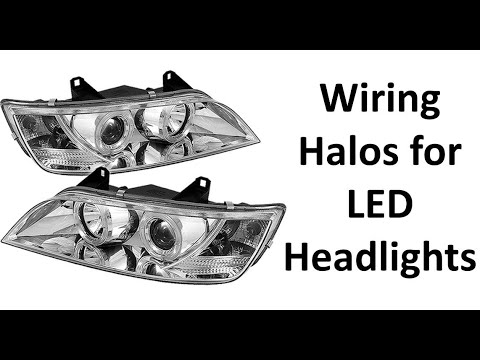 Wiring Halo Headlights - Spyder LED Headlights and Newair Garage Heater