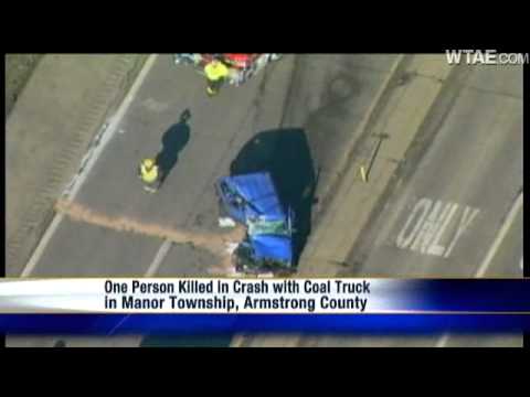 1 Dead In Car-Coal Truck Crash On Route 66