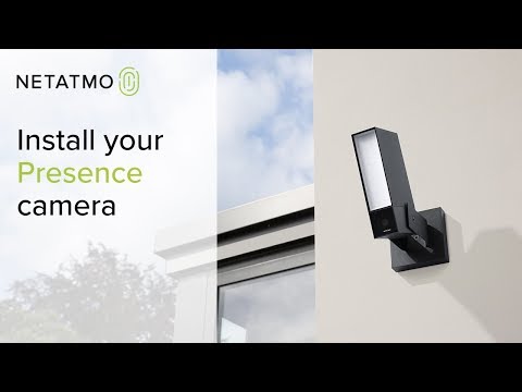 Netatmo Smart lauko kamera video