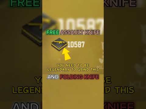 Free Assault Knife and Folding Knife #codm