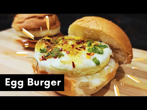 Egg Burger I McDonald's Egg Burger I Egg Burger Recipe I Snack Recipes I Simple Cooking