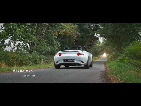 Loud Mazda MX-5 (ND) Mk4 Race Rear Cobra Sport Performance Exhaust (with 2nd De-Cat)