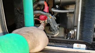 Oil Change on our Onan Generator