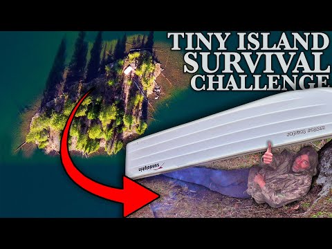 Tiny Island Survival Challenge | No Food, No Water, No Shelter Building Resources | Solo Survival