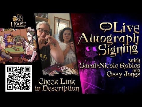 Sarah-Nicole Robles & Cissy Jones | The Owl House | Q&A and Autographs (07-11-22)