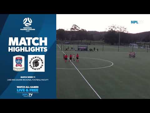 NPL NSW Women's Round 11 Highlights – Emerging Jets v Blacktown Spartans